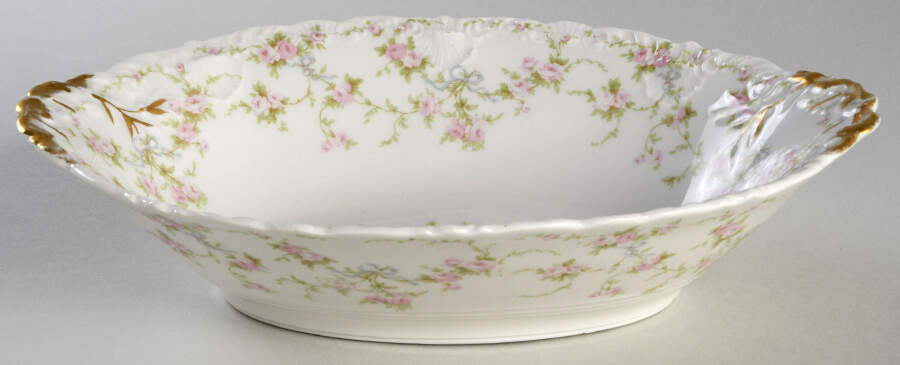 Schleiger 161d 9" Oval Vegetable Bowl by Haviland-1