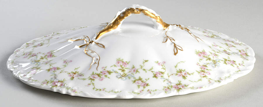 Schleiger 161d Lid for Oval Vegetable by Haviland-1