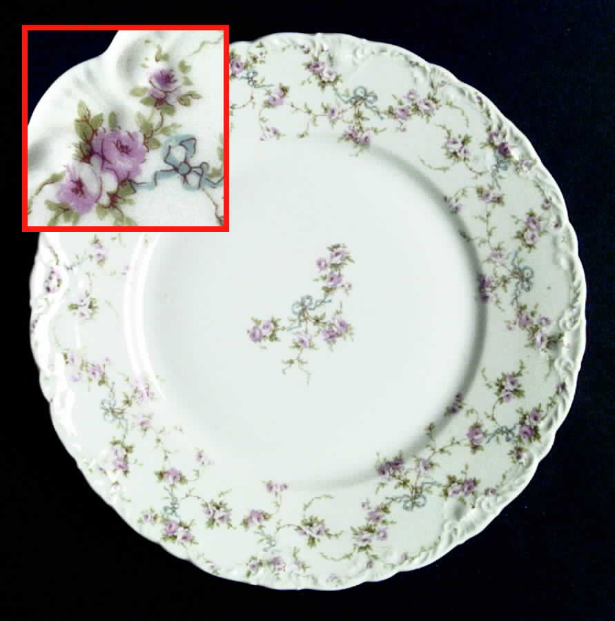 Schleiger 161d Luncheon Plate by Haviland-1