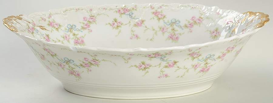Schleiger 161d 10" Oval Vegetable Bowl by Haviland-1