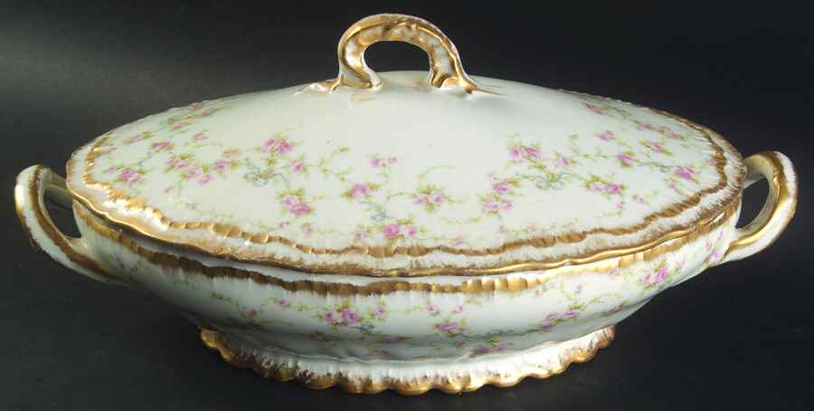 Schleiger 161E Oval Covered Vegetable by Haviland-1