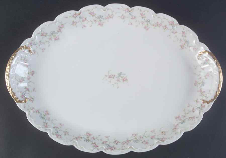 Schleiger 161i 18" Oval Serving Platter by Haviland-1