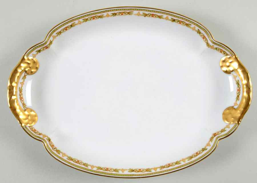 Schleiger 166 11" Oval Serving Platter by Haviland-1