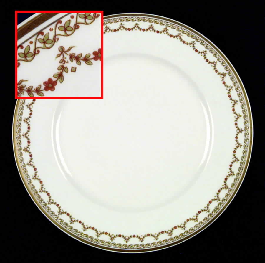 Schleiger 167 Dinner Plate by Haviland-1