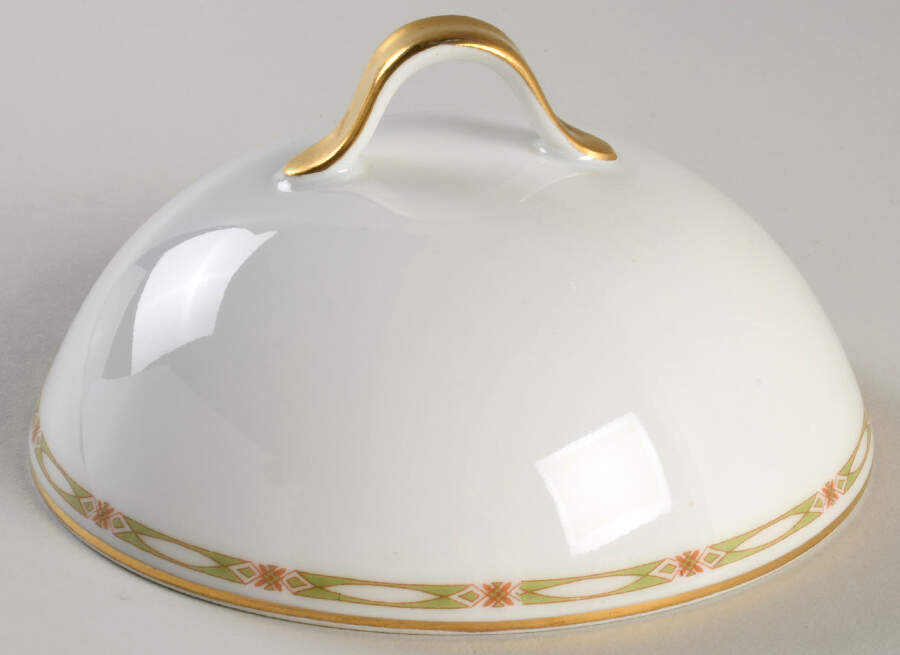 Schleiger 169a Lid for Round Butter by Haviland-1