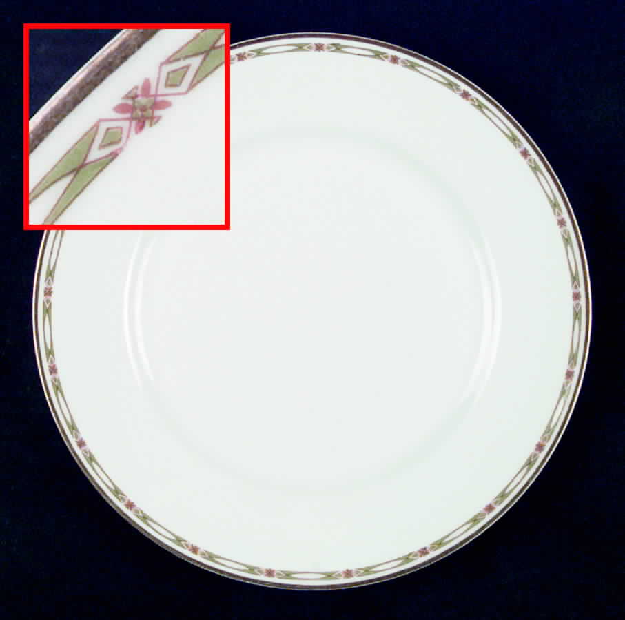 Schleiger 169a Dinner Plate by Haviland-1