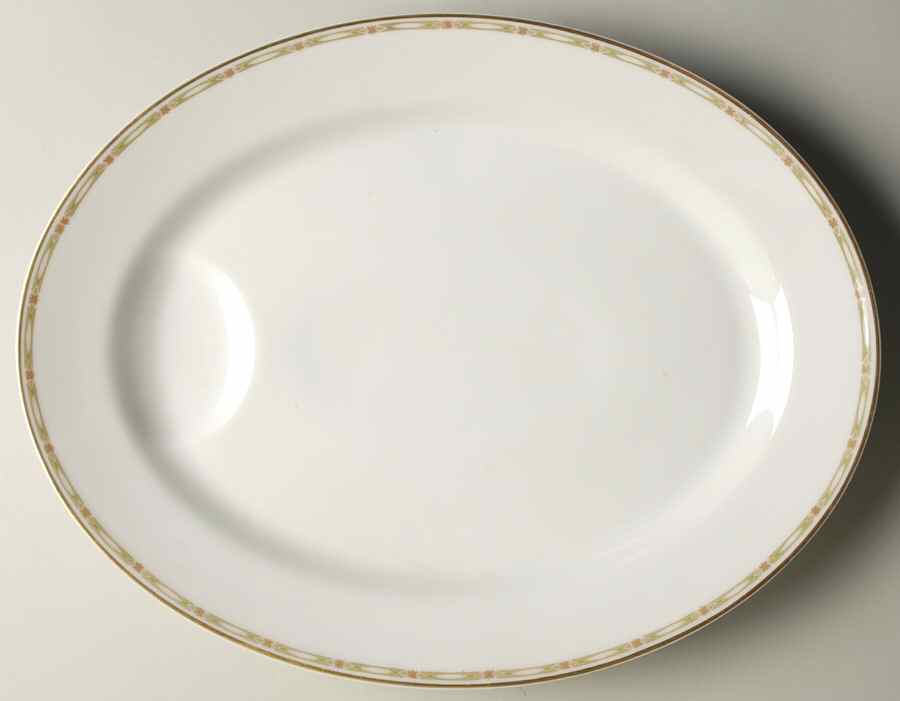 Schleiger 169a 15" Oval Serving Platter by Haviland-1