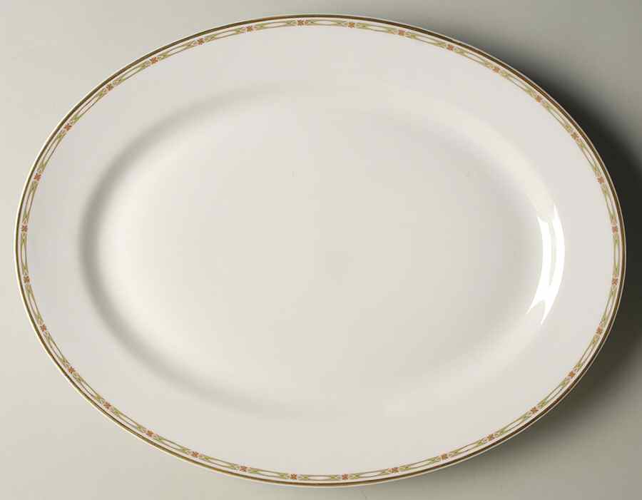 Schleiger 169a 16" Oval Serving Platter by Haviland-1