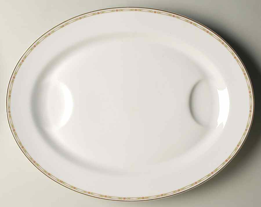 Schleiger 169a 17" Oval Serving Platter by Haviland-1