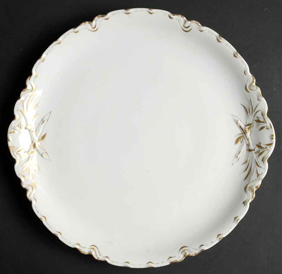 Schleiger 17 12" Chop Plate (Round Platter) by Haviland-1