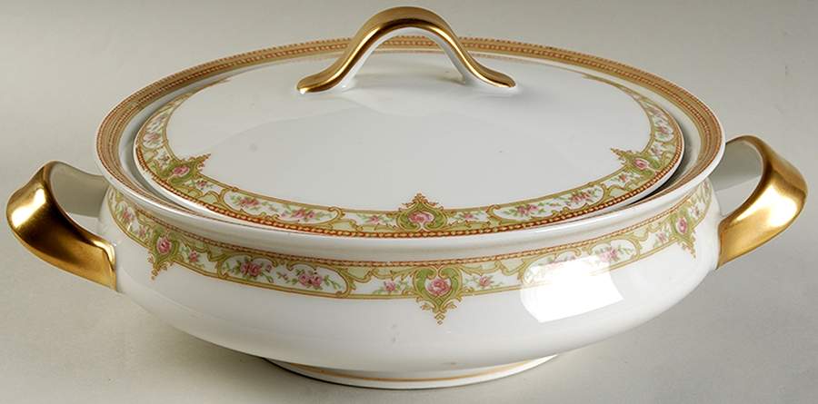 Schleiger 170a Round Covered Vegetable by Haviland-1