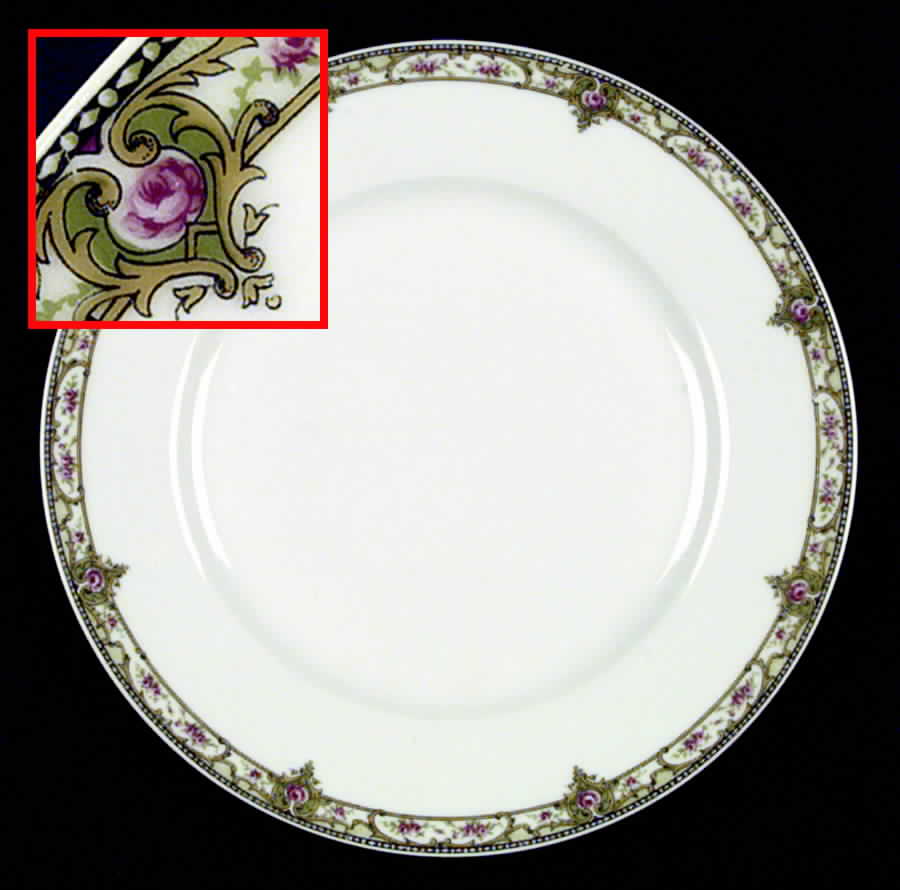 Schleiger 170b Dinner Plate by Haviland-1