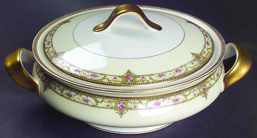 Schleiger 170C Round Covered Vegetable by Haviland-1