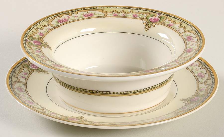 Schleiger 170C Ramekin & Saucer Set by Haviland-1