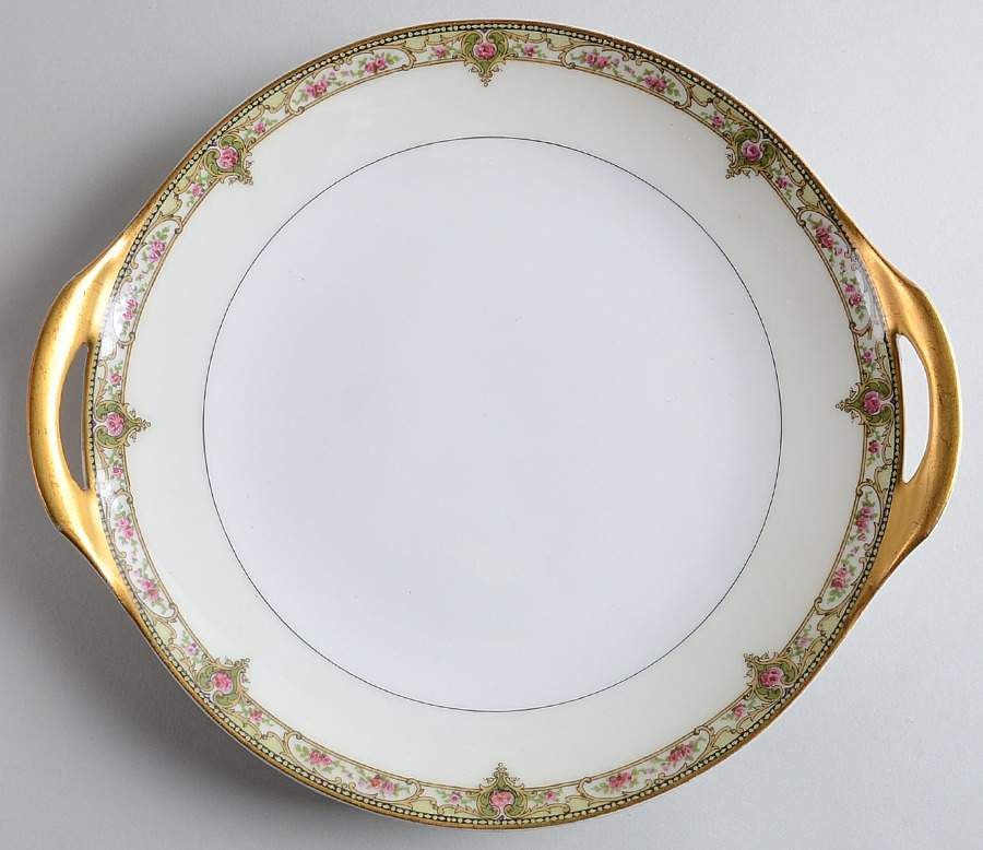 Schleiger 170C Handled Cake Plate by Haviland-1