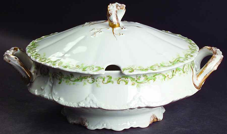 Schleiger 171A Tureen &  Lid by Haviland-1