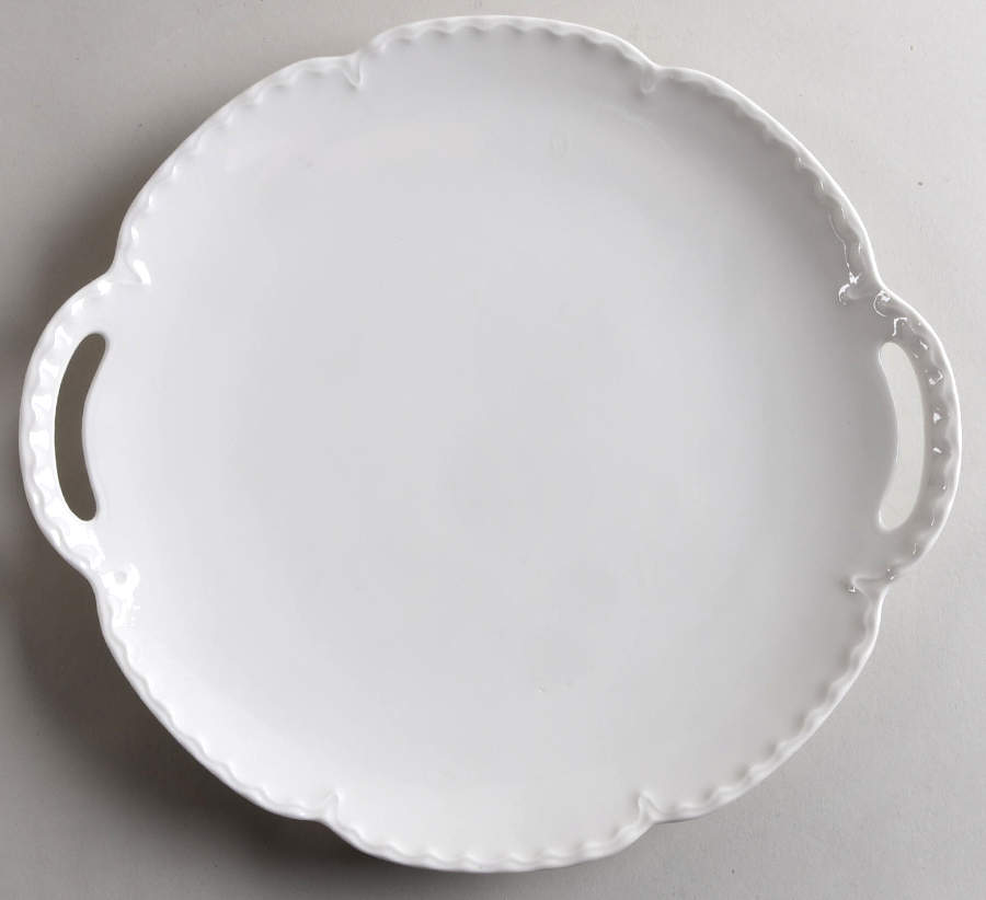 Schleiger 2&13 Handled Cake Plate by Haviland-1
