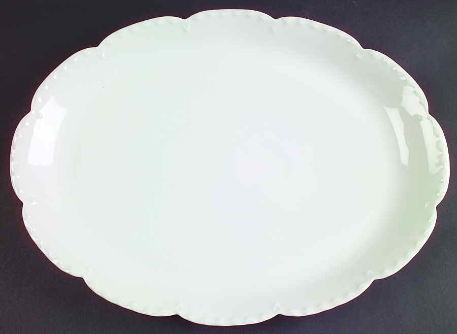 Schleiger 2&13 16" Oval Serving Platter by Haviland-1