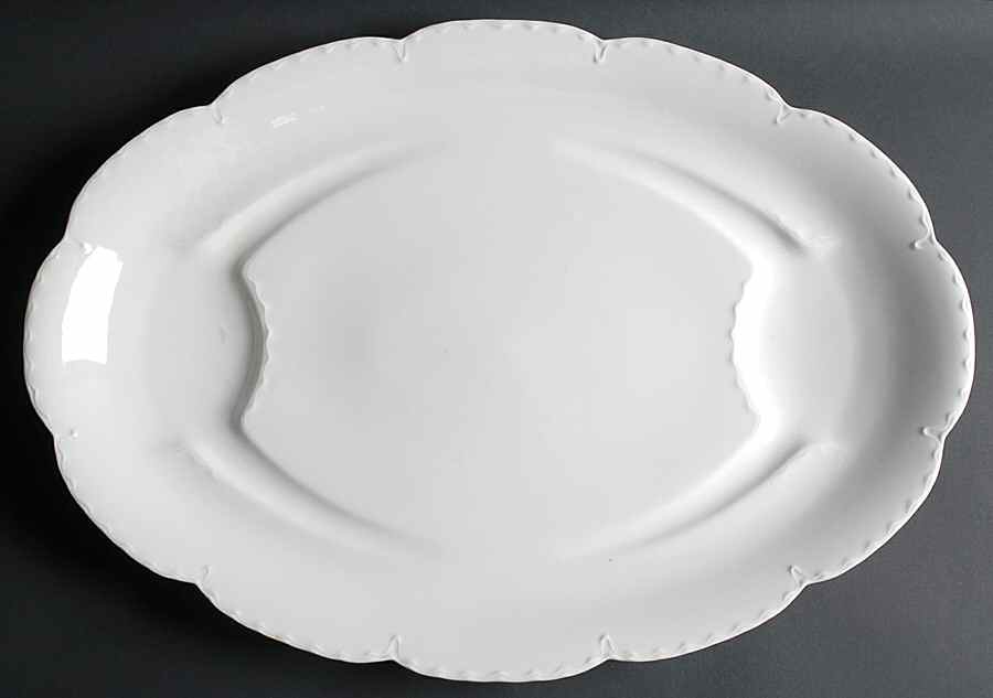 Schleiger 2&13 20" Oval Serving Platter by Haviland-1