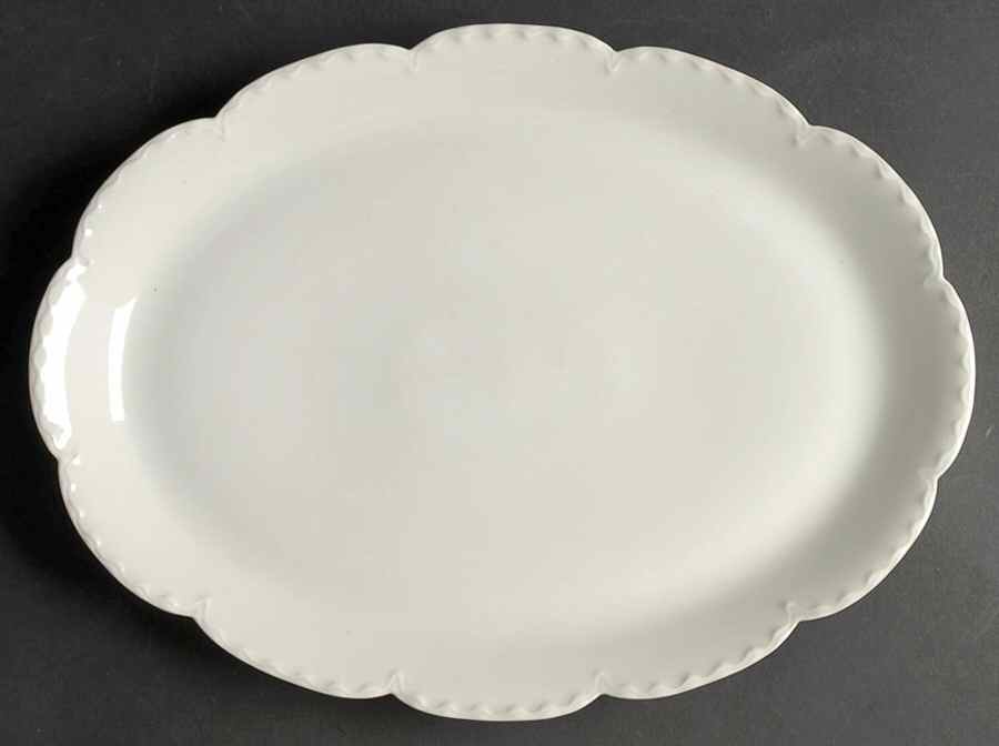 Schleiger 2&13 13" Oval Serving Platter by Haviland-1