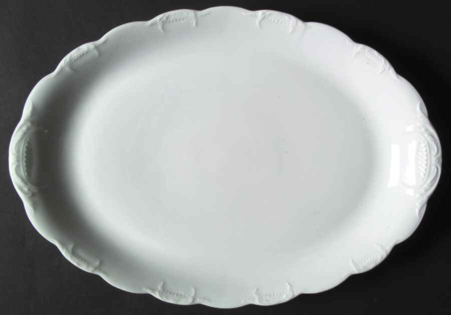 Schleiger 204 13" Oval Serving Platter by Haviland-1