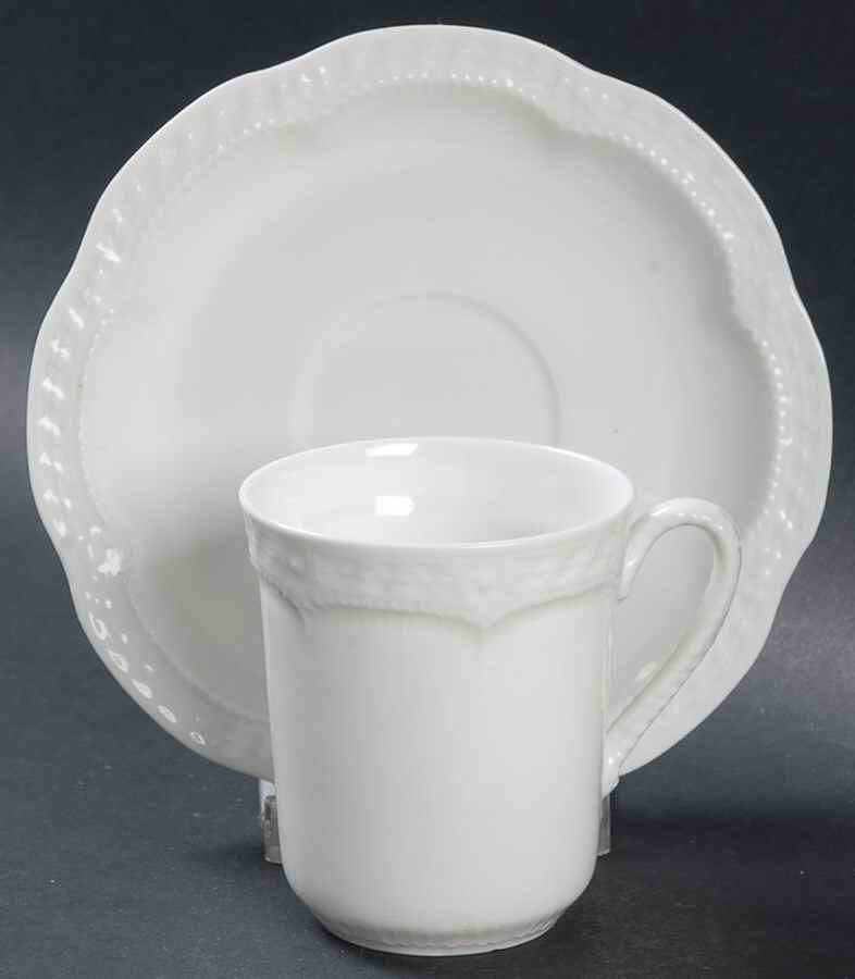 Schleiger 205 Chocolate Cup & Saucer Set by Haviland-1