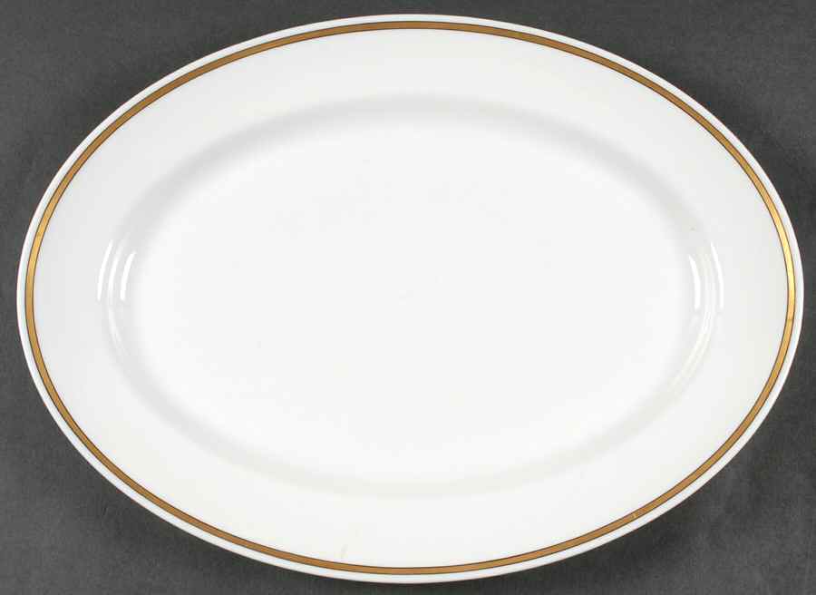 Schleiger 20a 14" Oval Serving Platter by Haviland-1