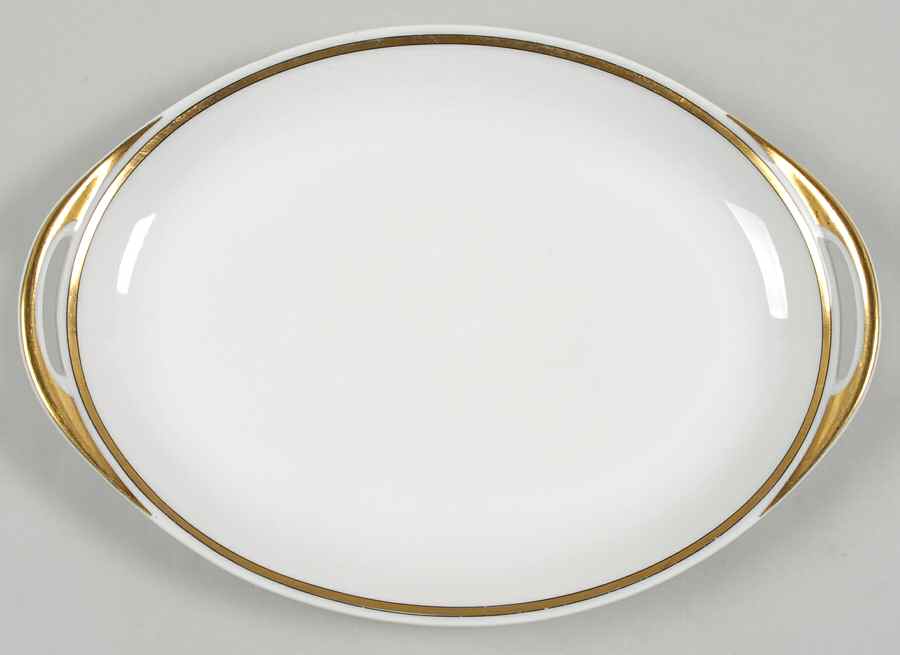 Schleiger 20a 11" Oval Serving Platter by Haviland-1