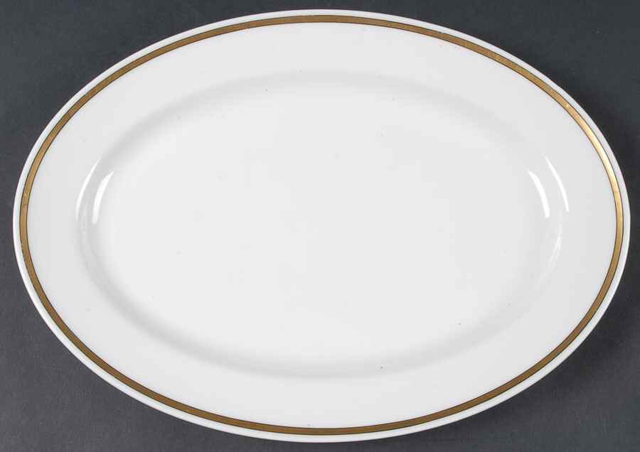 Schleiger 20a 11" Oval Serving Platter by Haviland-1