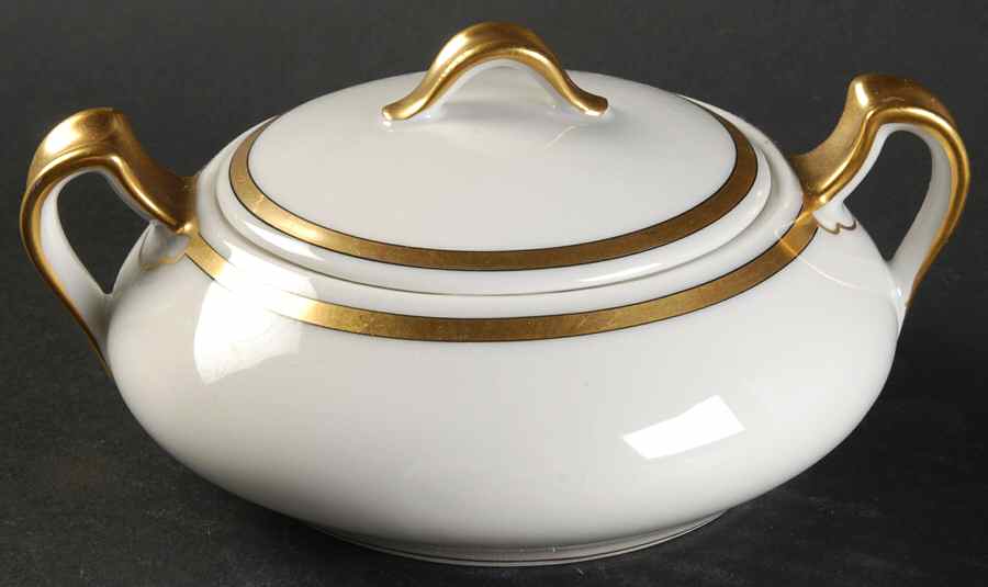 Schleiger 20a Sugar Bowl & Lid by Haviland-1