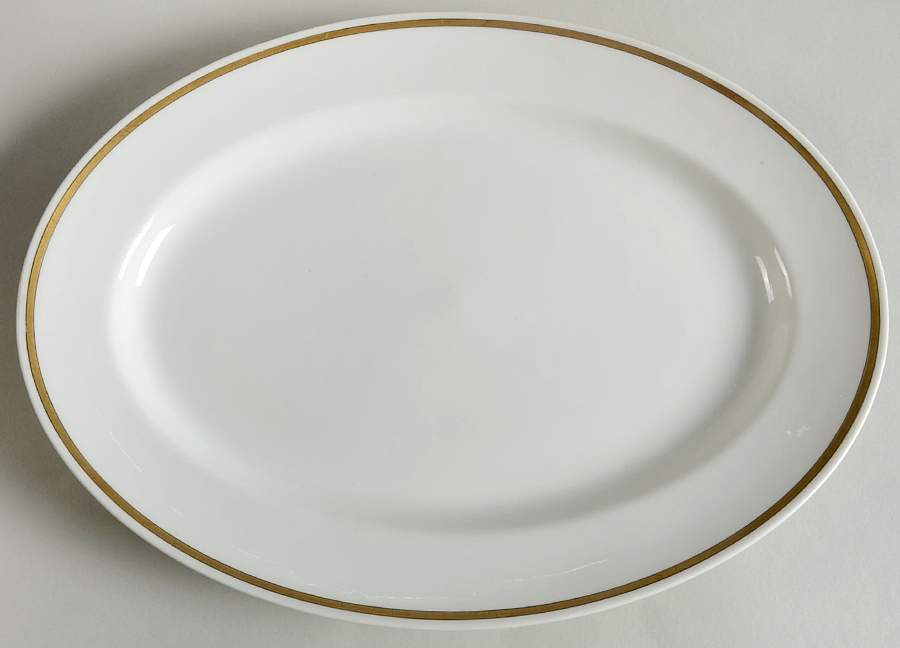 Schleiger 20a 13" Oval Serving Platter by Haviland-1