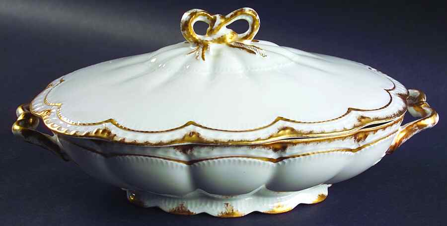 Schleiger 213 Oval Covered Vegetable by Haviland-1