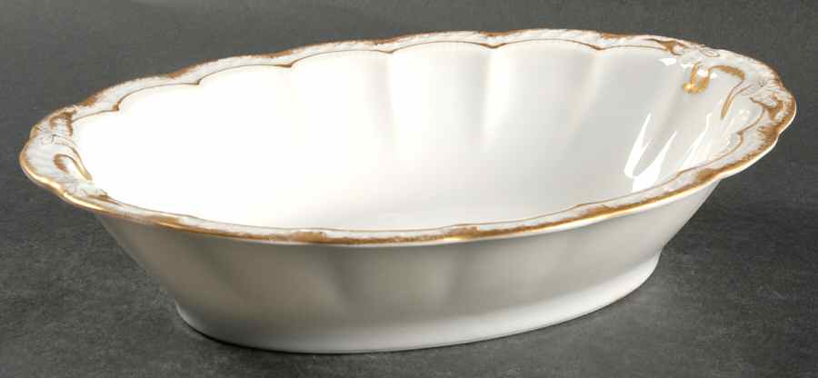 Schleiger 213 10" Oval Vegetable Bowl by Haviland-1