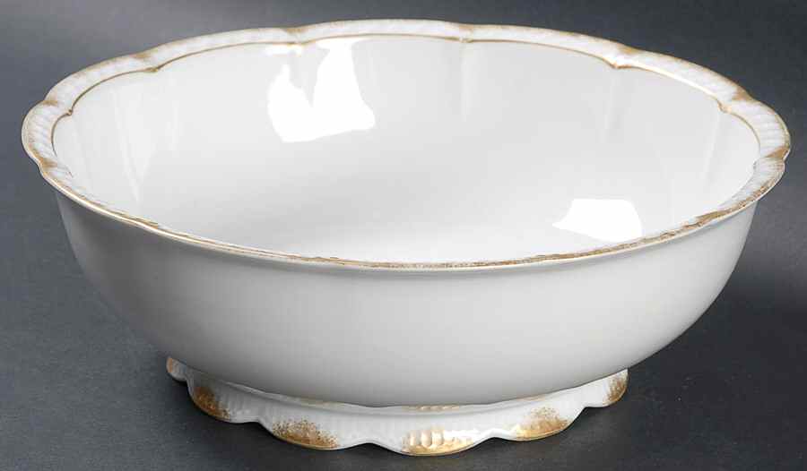 Schleiger 213 9" Salad Serving Bowl by Haviland-1
