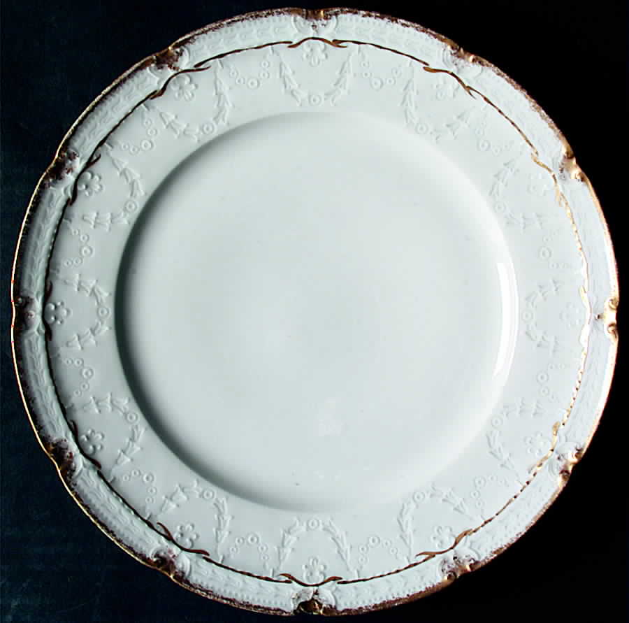 Schleiger 214 Dinner Plate by Haviland-1