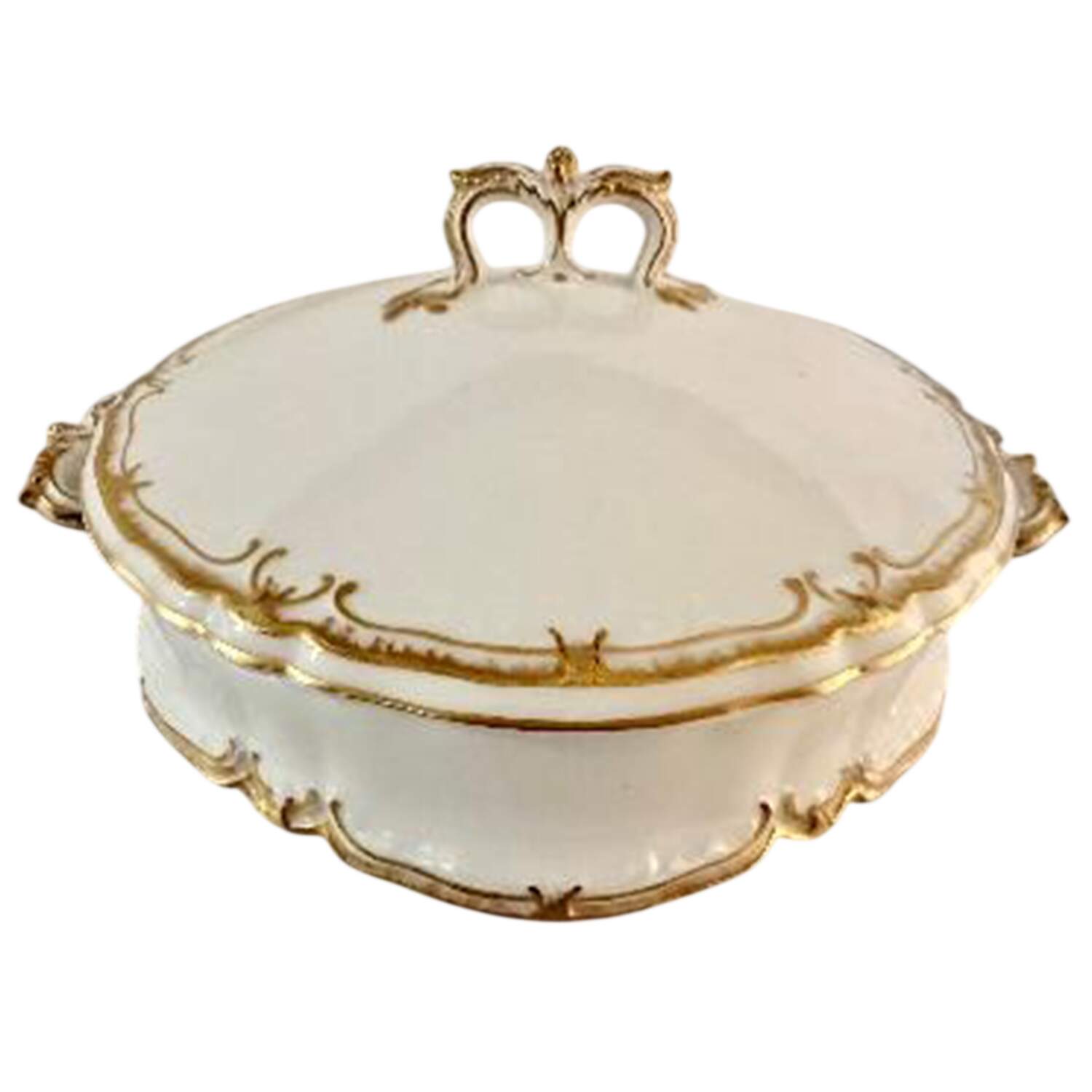 Schleiger 215 Round Covered Vegetable by Haviland-1