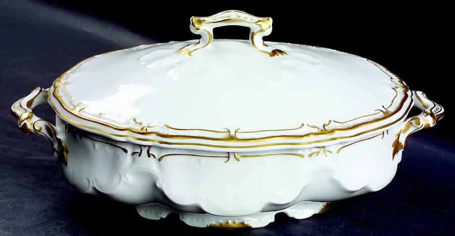 Schleiger 215 Oval Covered Vegetable by Haviland-1