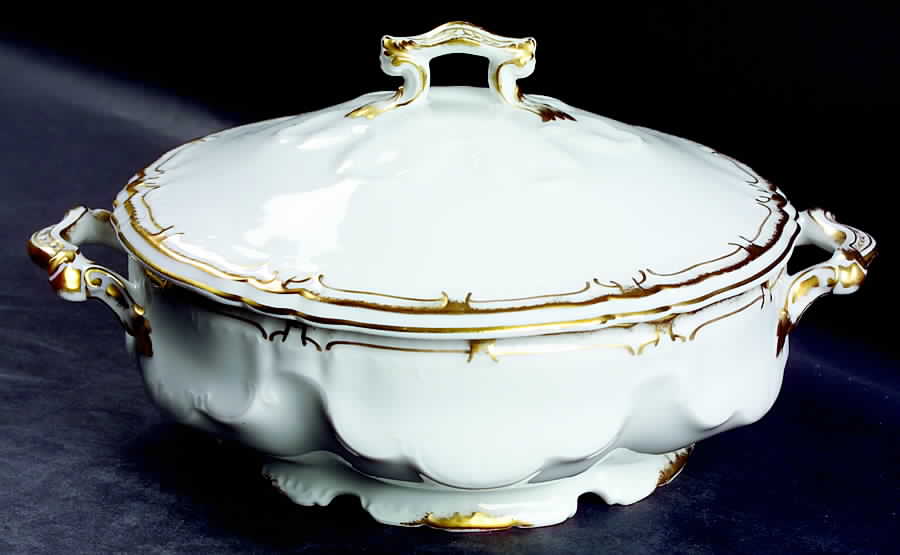 Schleiger 215 Round Covered Vegetable by Haviland-1