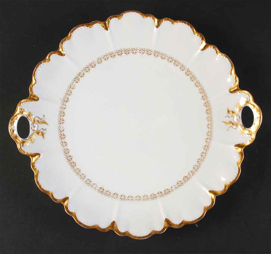 Schleiger 216 Handled Cake Plate by Haviland-1