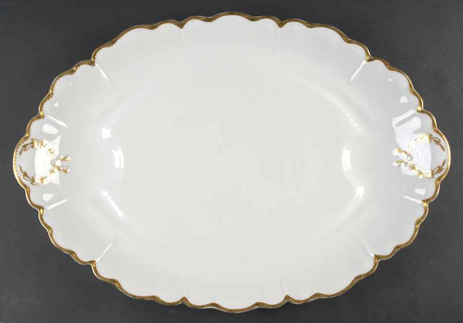 Schleiger 216 21" Oval Serving Platter by Haviland-1