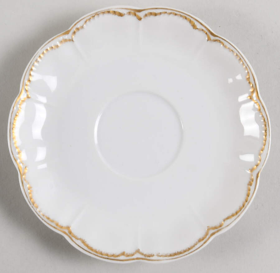Schleiger 22 Saucer for Oversized Cup by Haviland-1