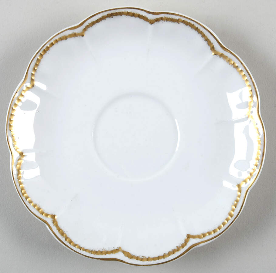 Schleiger 22 Saucer for Flat Cup by Haviland-1