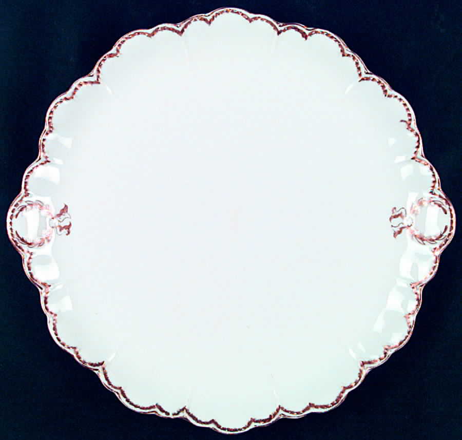 Schleiger 22 Handled Cake Plate by Haviland-1
