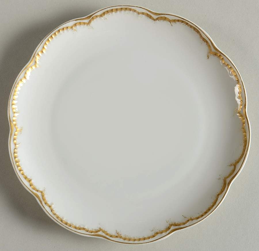 Schleiger 22 Coupe Bread & Butter Plate by Haviland-1