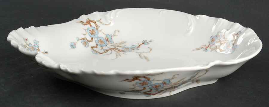 Schleiger 222F 11" Oval Vegetable Bowl by Haviland-1