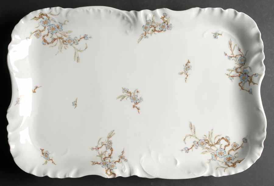 Schleiger 222F 16" Rectangular Serving Platter by Haviland-1