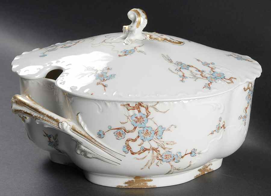 Schleiger 222F Oval Tureen & Lid by Haviland-1