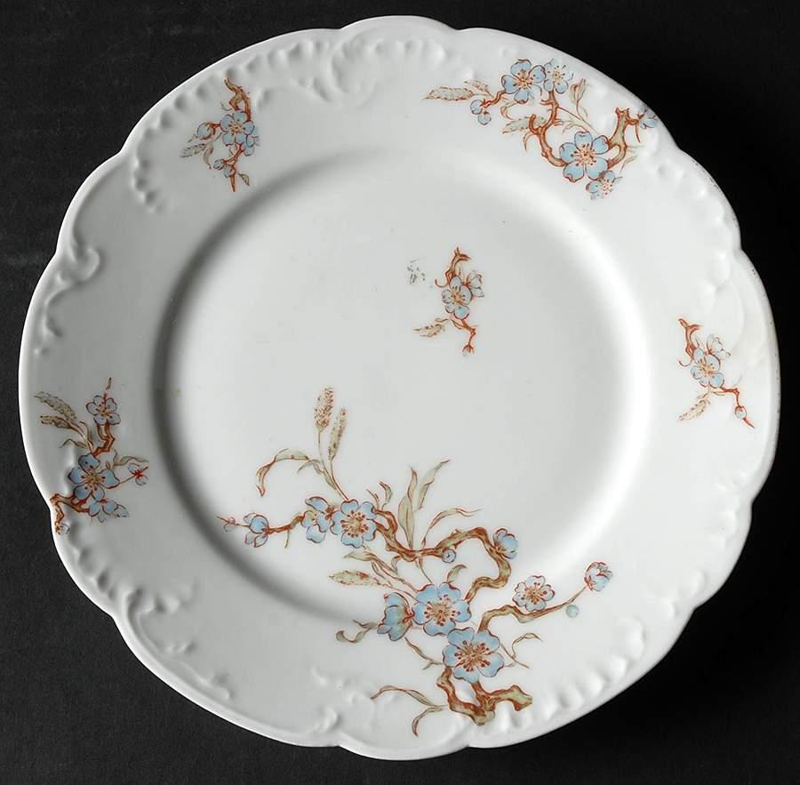 Schleiger 222F Luncheon Plate by Haviland-1