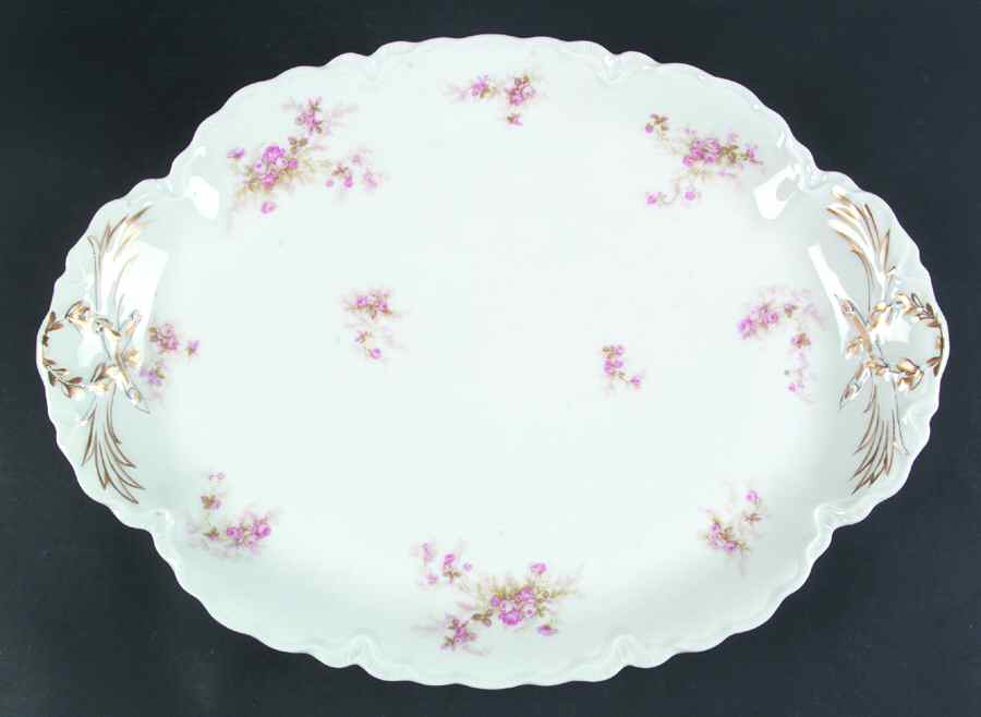 Schleiger 223 16" Oval Serving Platter by Haviland-1