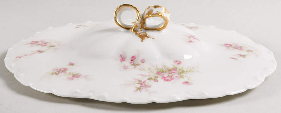 Schleiger 223A Lid for Oval Vegetable by Haviland-1